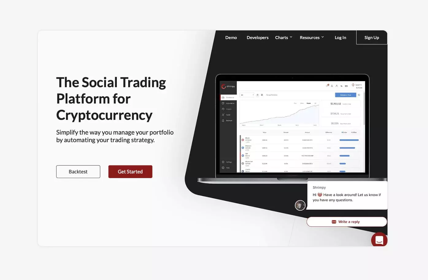 Shrimpy trading bot by safetrading 