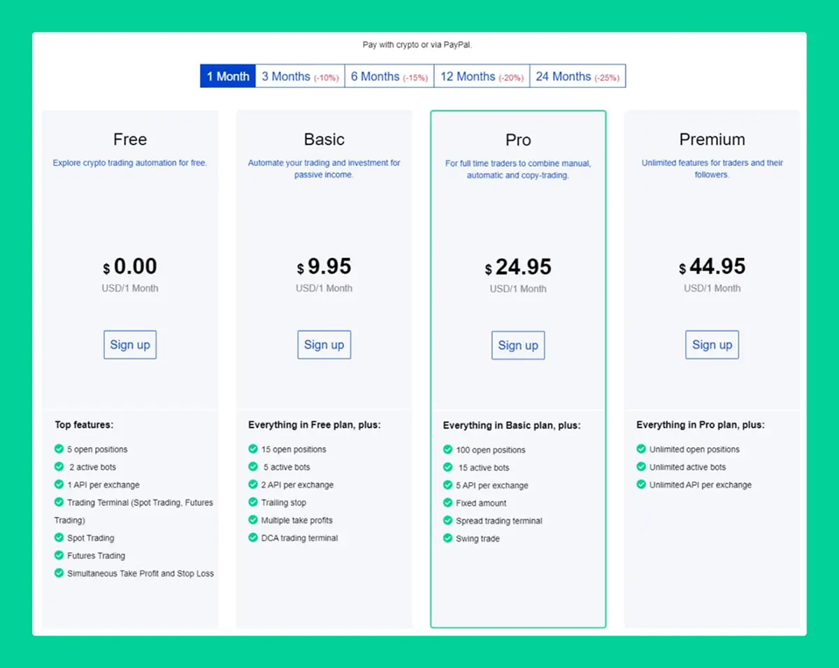 wunderbit trading pricing 