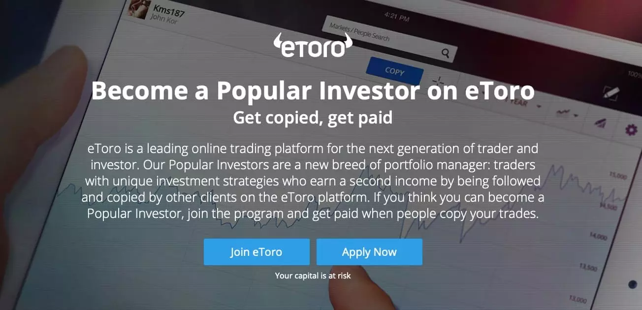Etoro popular investor