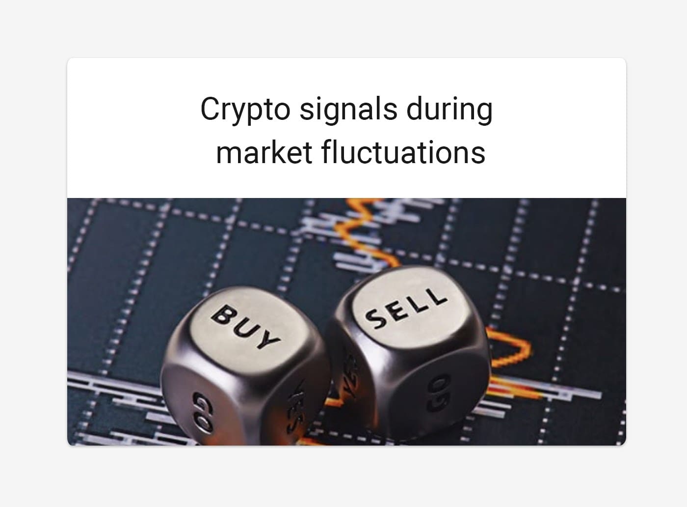 Binance crypto signals during market fluctuations
