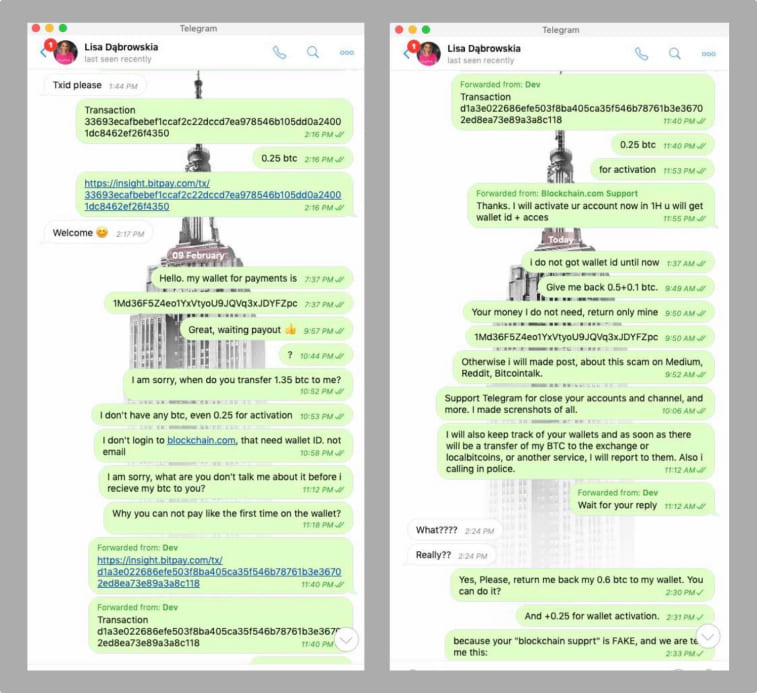 trading crypto coach scam telegram