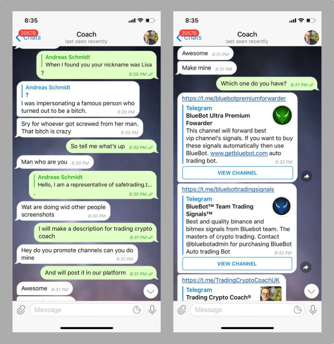 TCC scammers admins