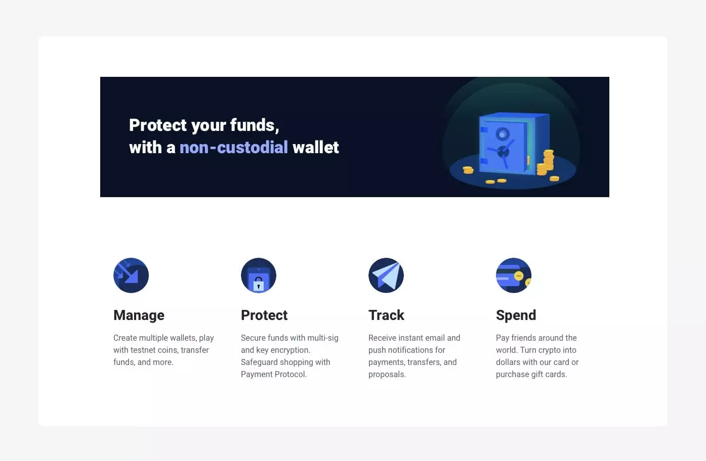 bitpay wallet functions 