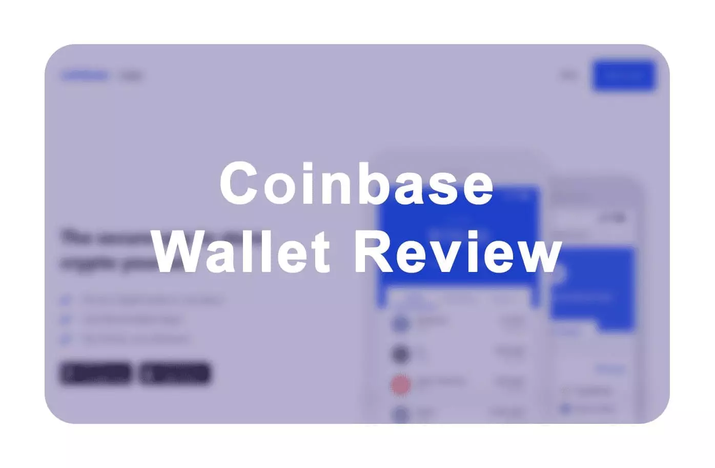 Coinbase Wallet: Bitcoin Wallet - Review & Audit — Safetrading