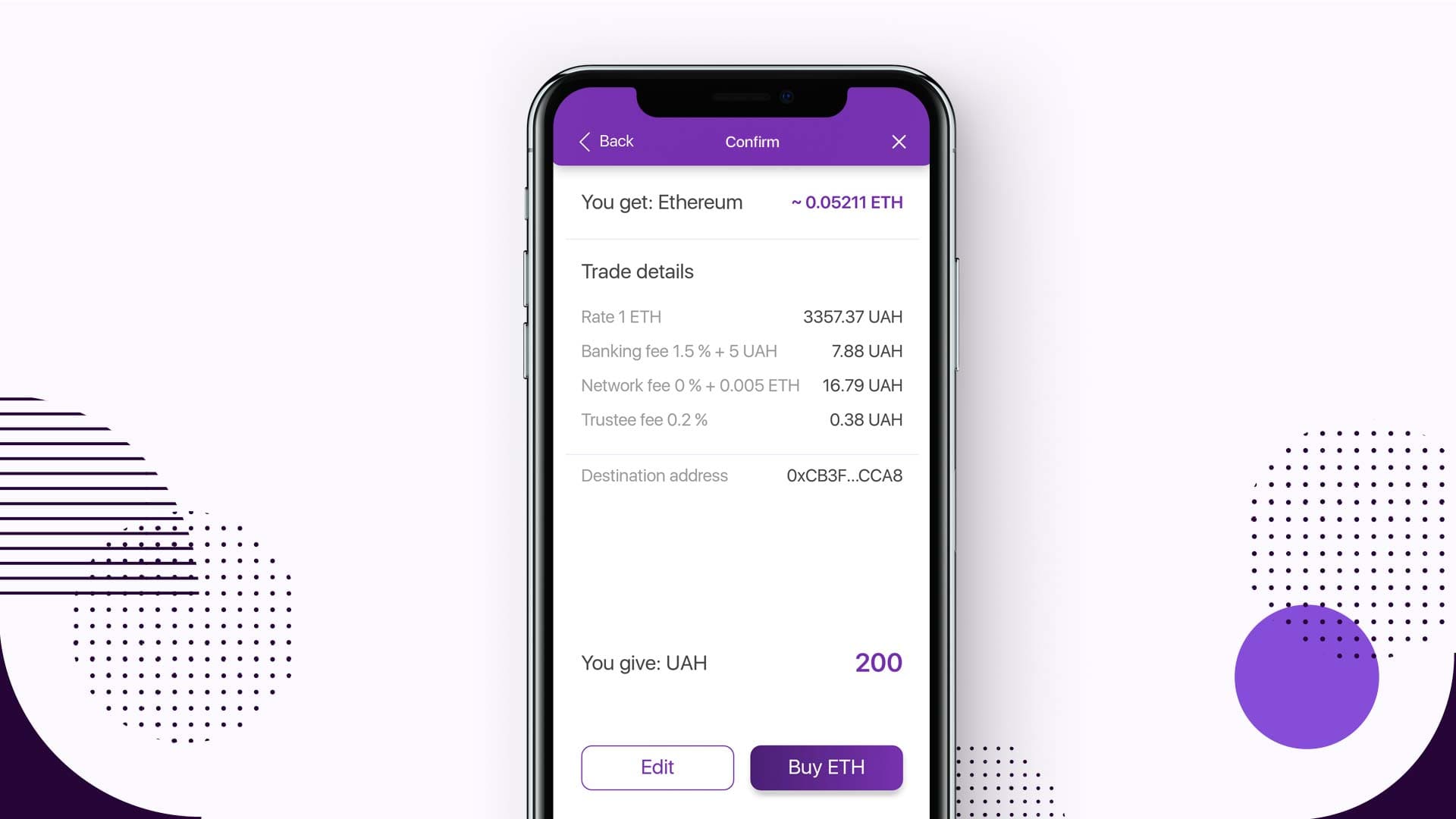trustee wallet fees