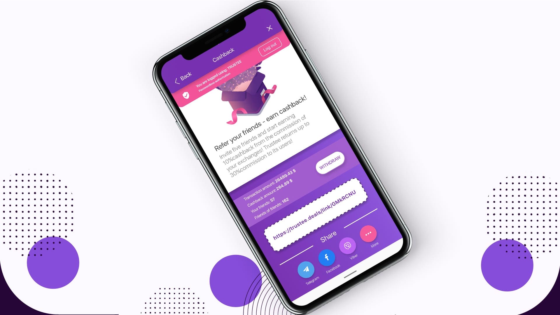 trustee cashback